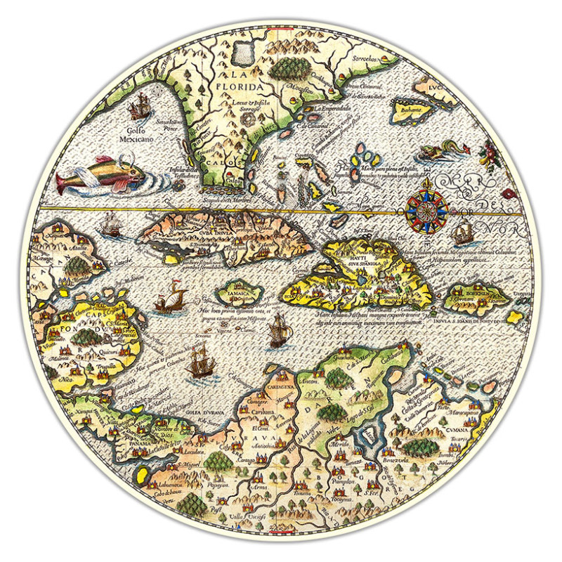 Mappe Sottopiatto Rotondo Modello 08