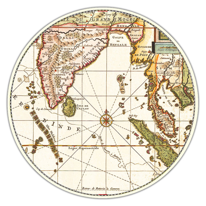 Mappe Sottopiatto Rotondo Modello 07