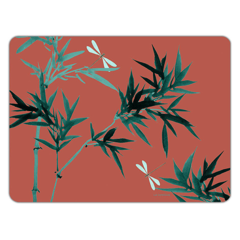 Flores Bamboo Rectangular Placemat model 03